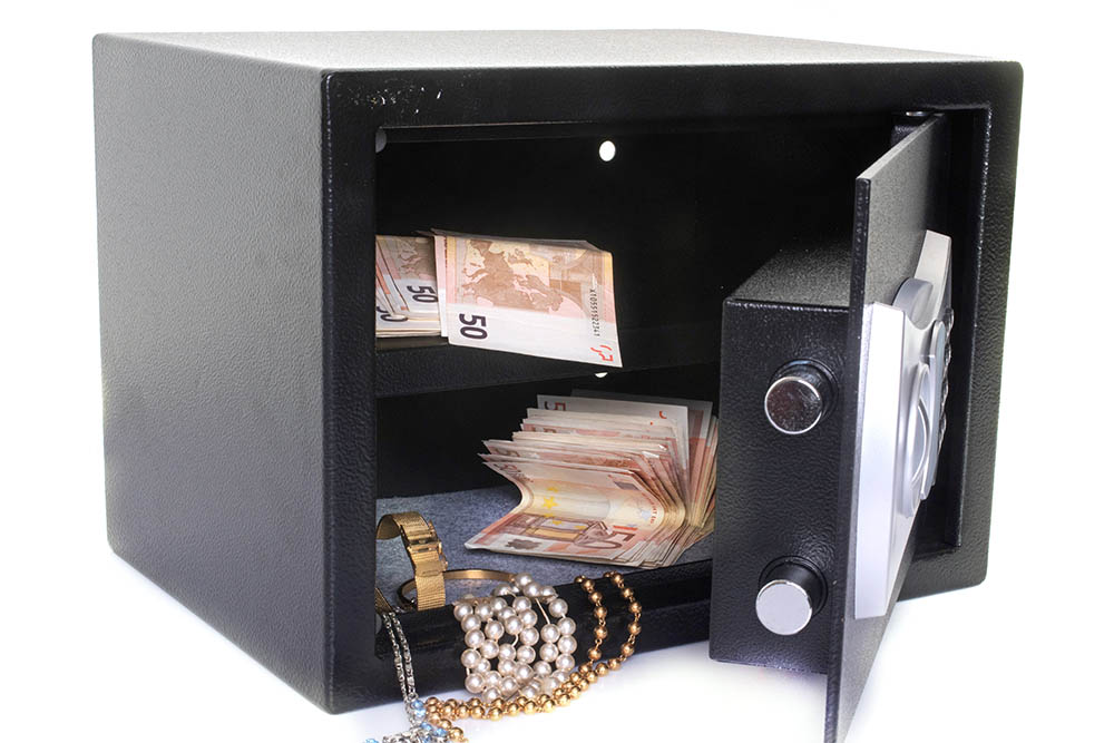 Caja fuerte con cerradura para libro de casa, caja de dinero con