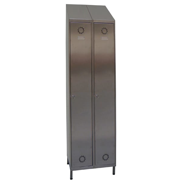 Taquilla de acero inoxidable SV-25/2 INOX