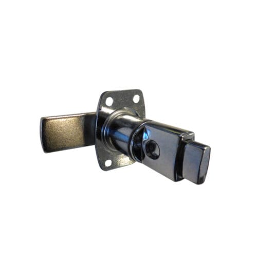 Pomo metálico para taquillas no metálicas