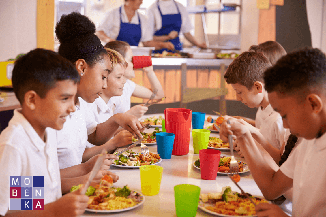 Mesas para comedor escolar
