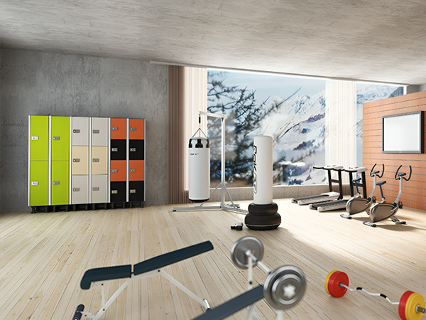 taquillas para gimnasios