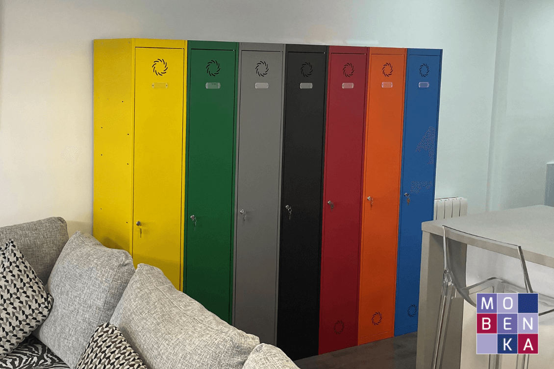 Taquillas de colores