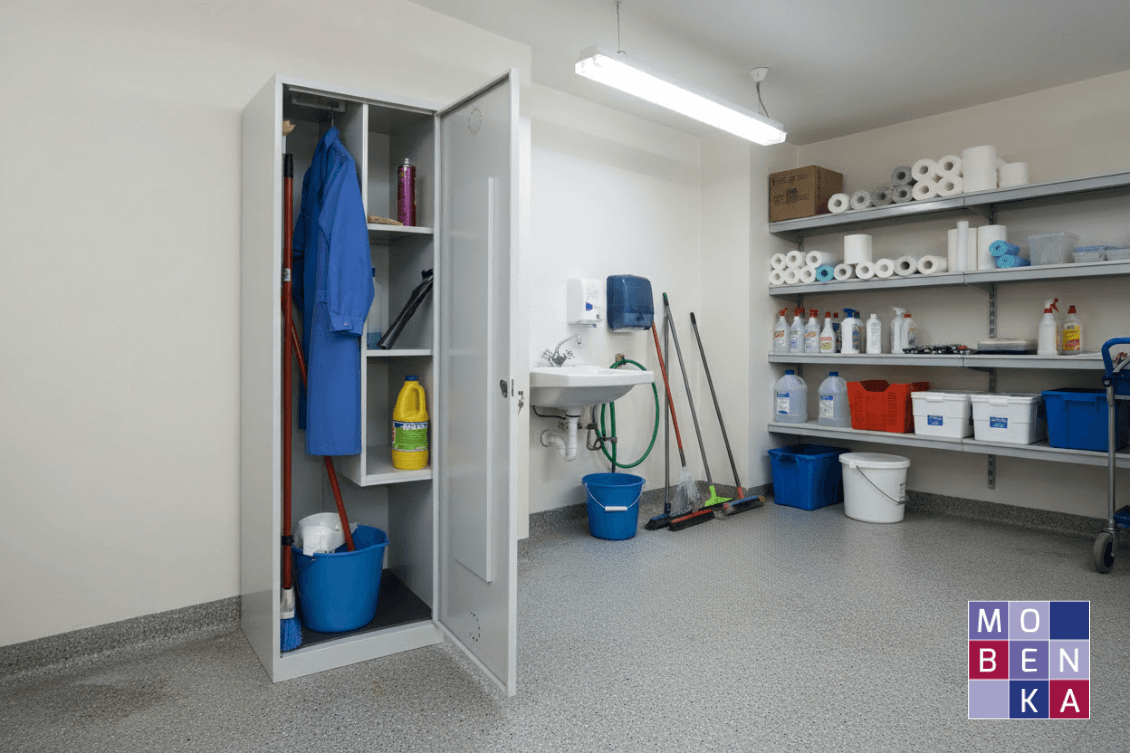 armarios para productos de limpieza